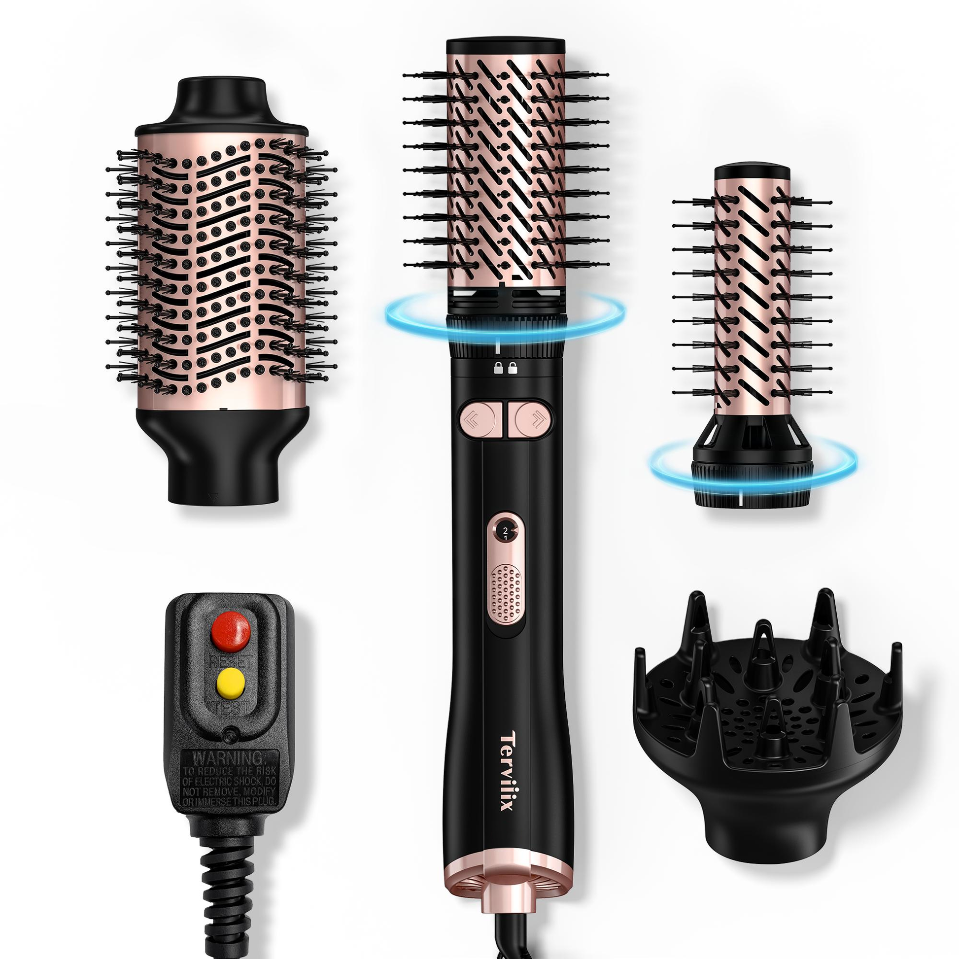 Rotating Blow Dryer Brush Set