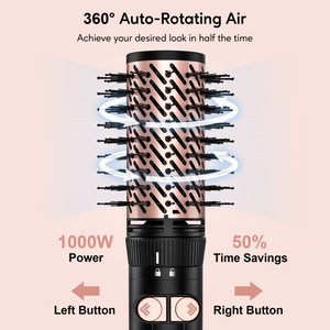 Rotating Blow Dryer Brush Set